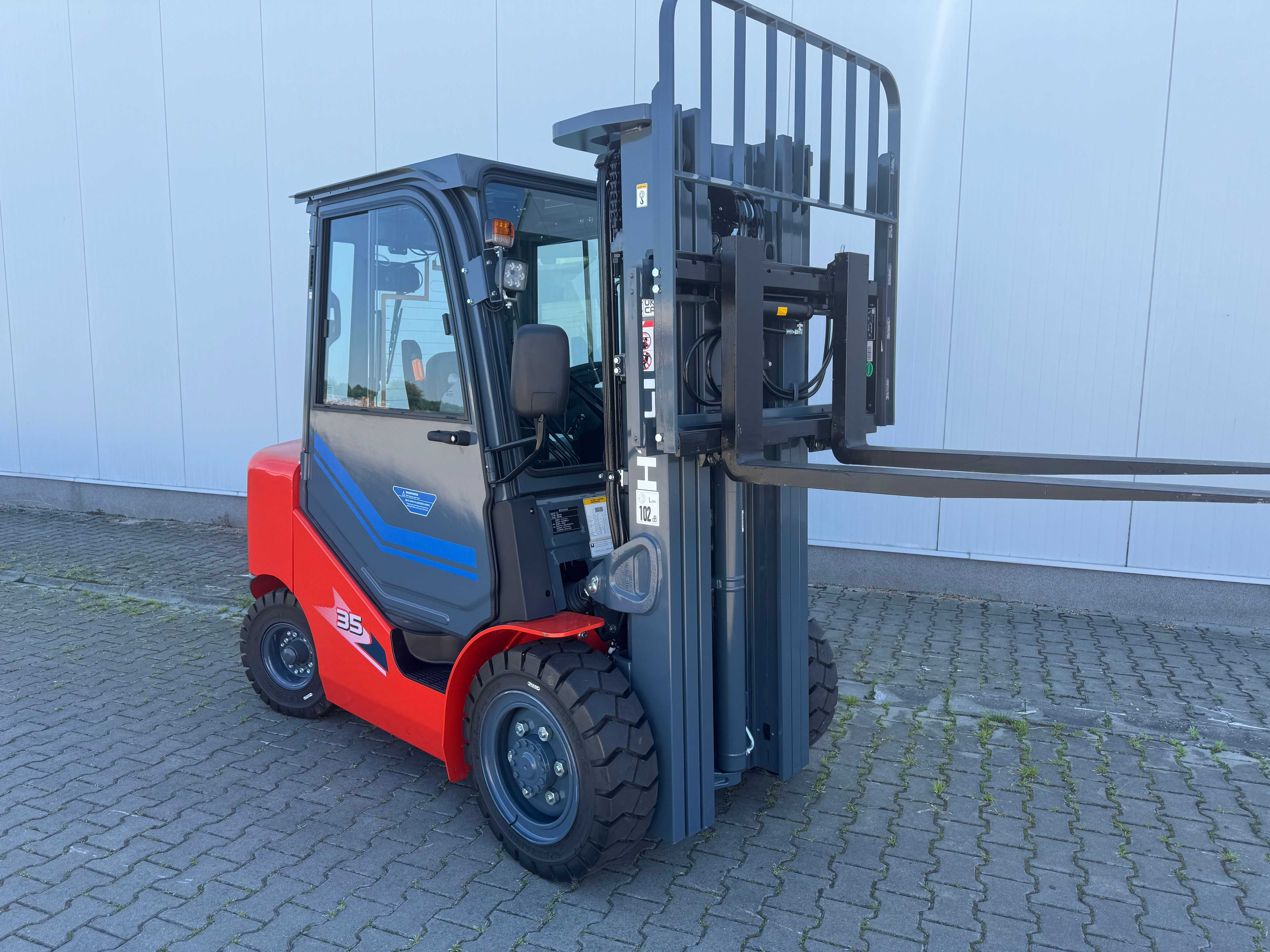 Wózek Widłowy Spalinowy Heli 3,5t Maszt 4,7 Diesel CPCD35-KU20H