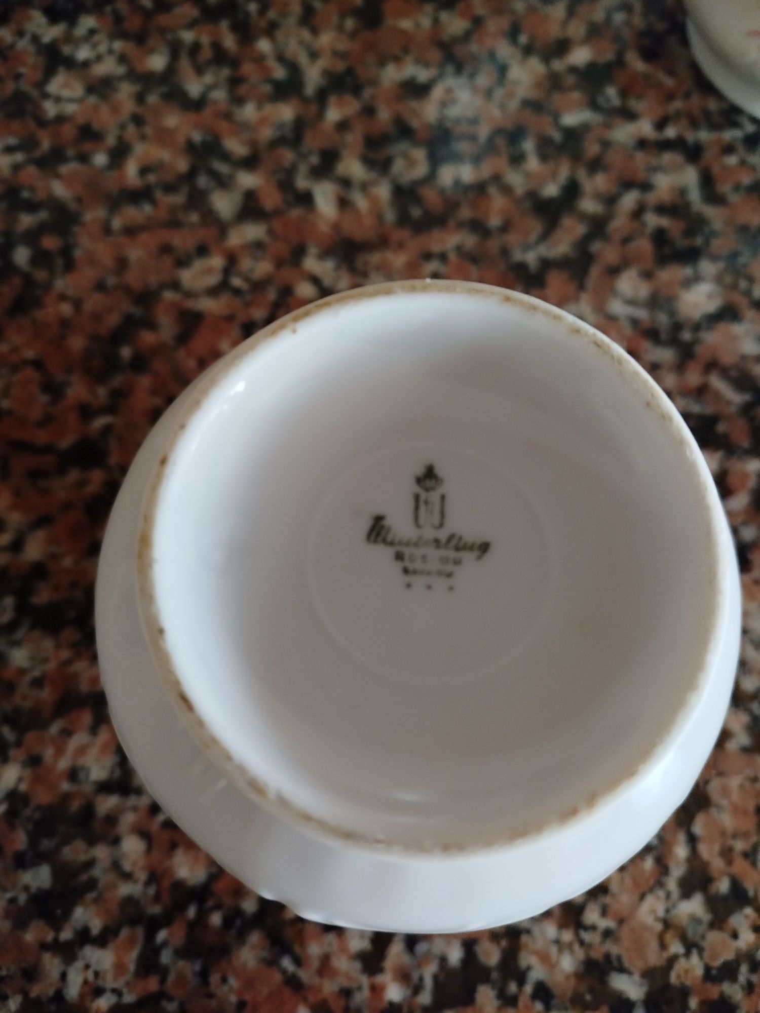 Conjunto bule, açucareiro,leiteira porcelana francesa bayaria