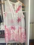 Vestido de praia transparente