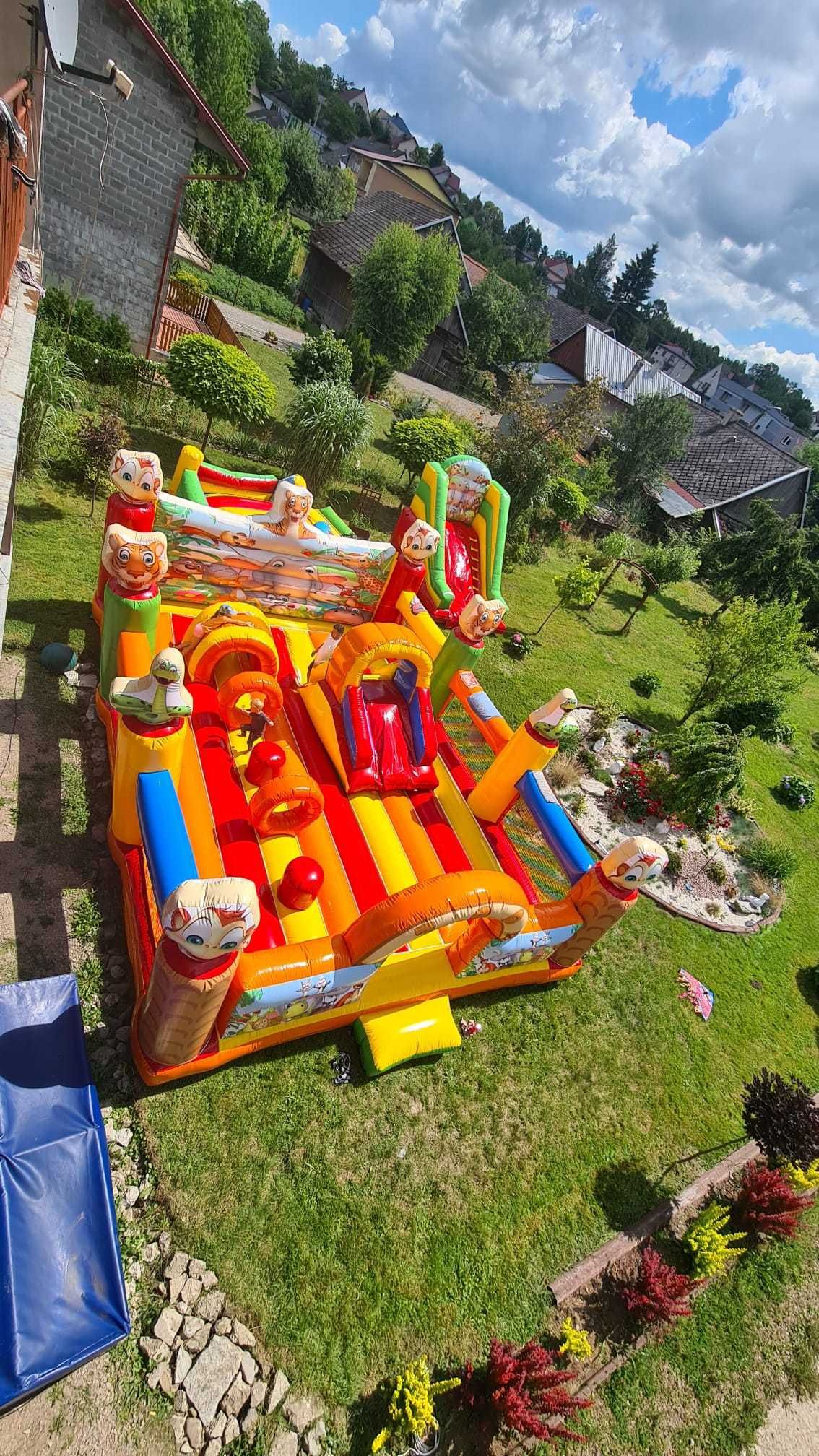 Dmuchańce, animacje, fotobudka, wata cukrowa