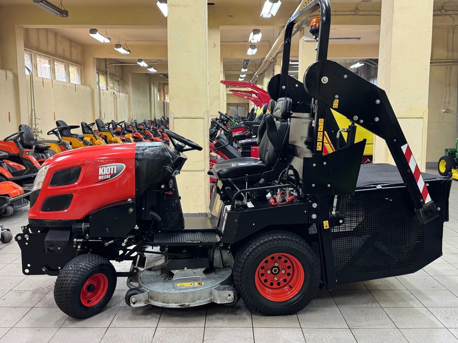 Traktorek Kosiarka Kioti WD1260 Górny wysyp Diesel 355 MTG JAK NOWY