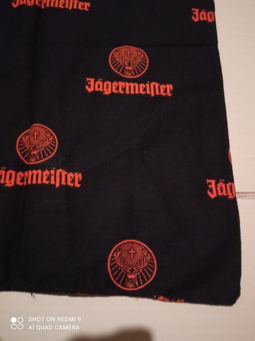Бандана Jagermeister. Розміри : 52 см. Х52 см.