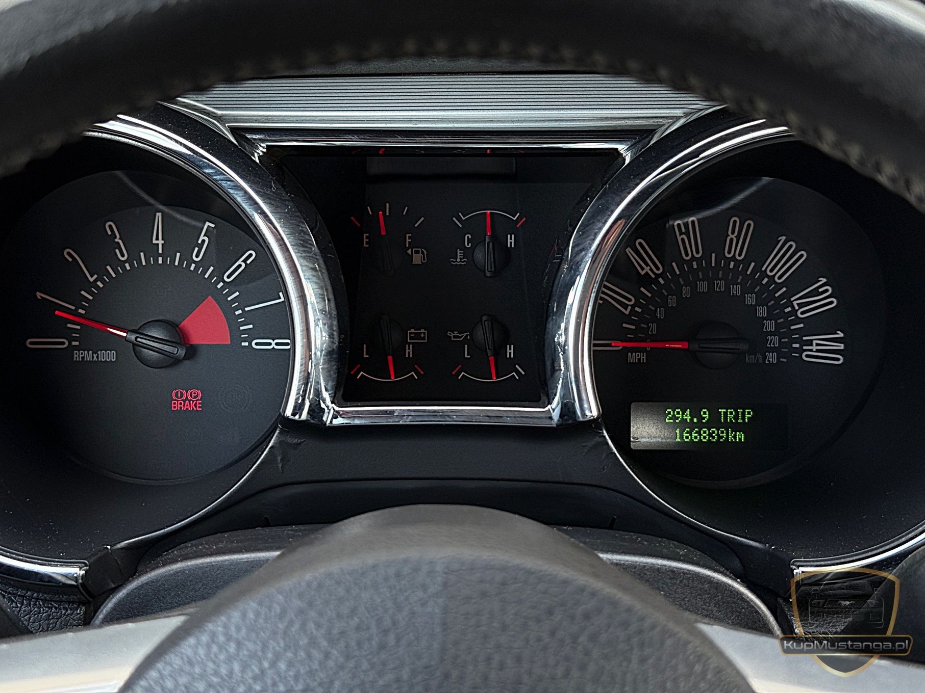 Ford Mustang V GT Premium # 4.6 V8 304KM # 2006 # manual # 166 tys km