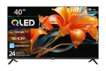 Telewizor 40” CHiQ L40QG7L, bezramkowy, FHD, Google TV