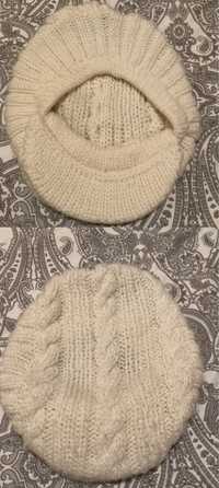 Gorro e boina brancos