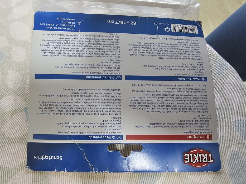 Grelha Protetora para Janela (gatos)