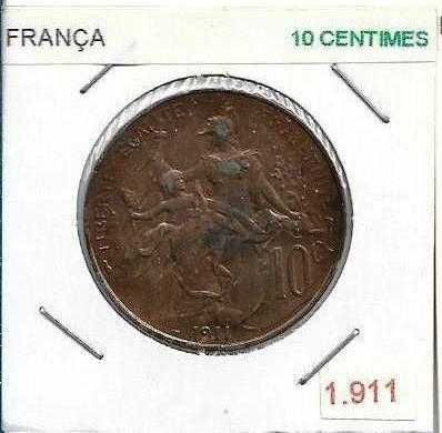 França - - - - - Moedas - - - - - CENTIMES