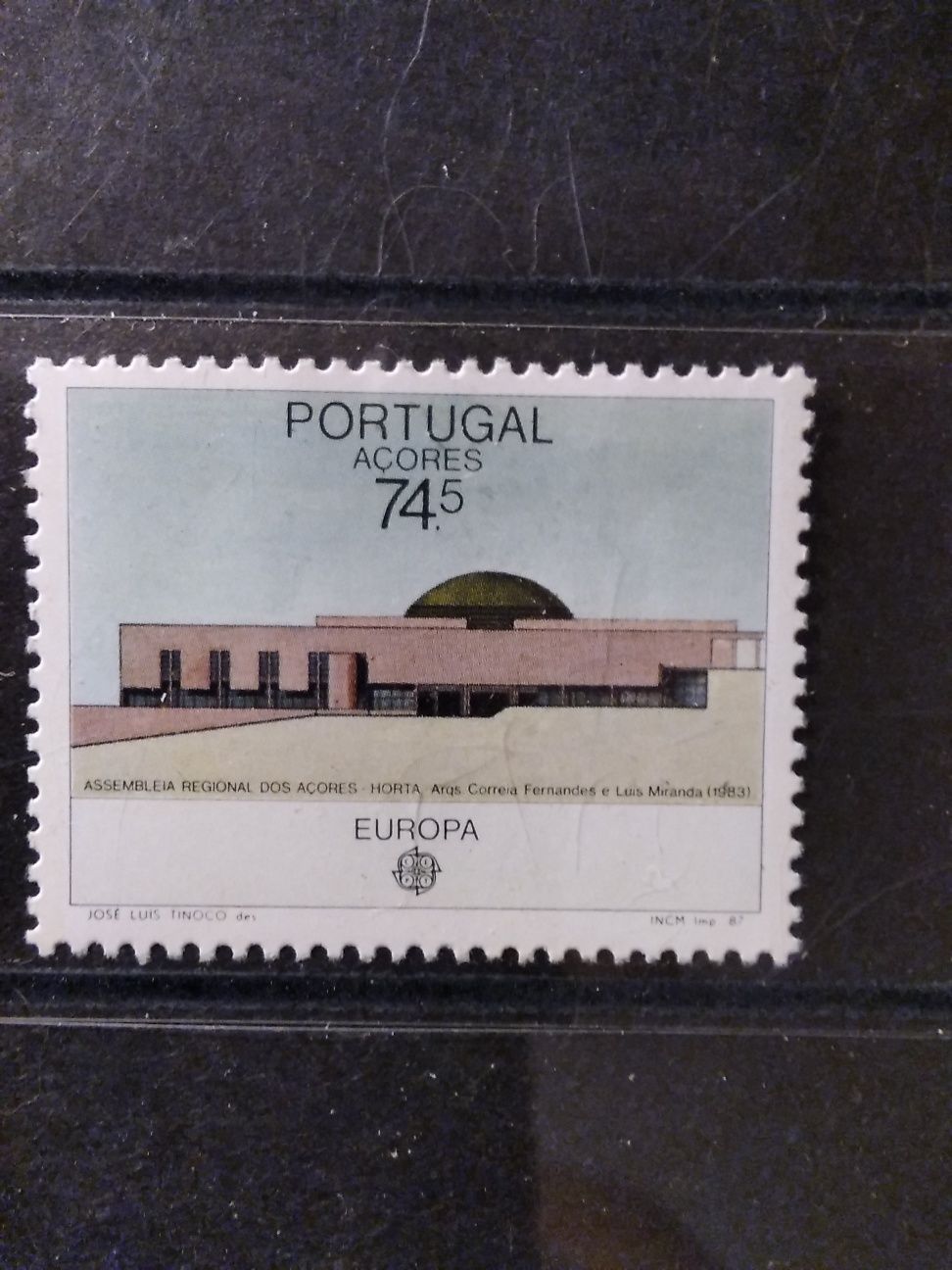 1987 Série Europa CEPT Açores MNH **