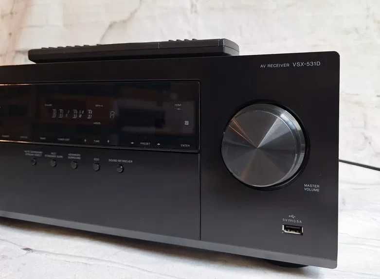 Amplituner Pioneer VSX-531 Bluetooth   wzmacniacz ARC HDR 4K