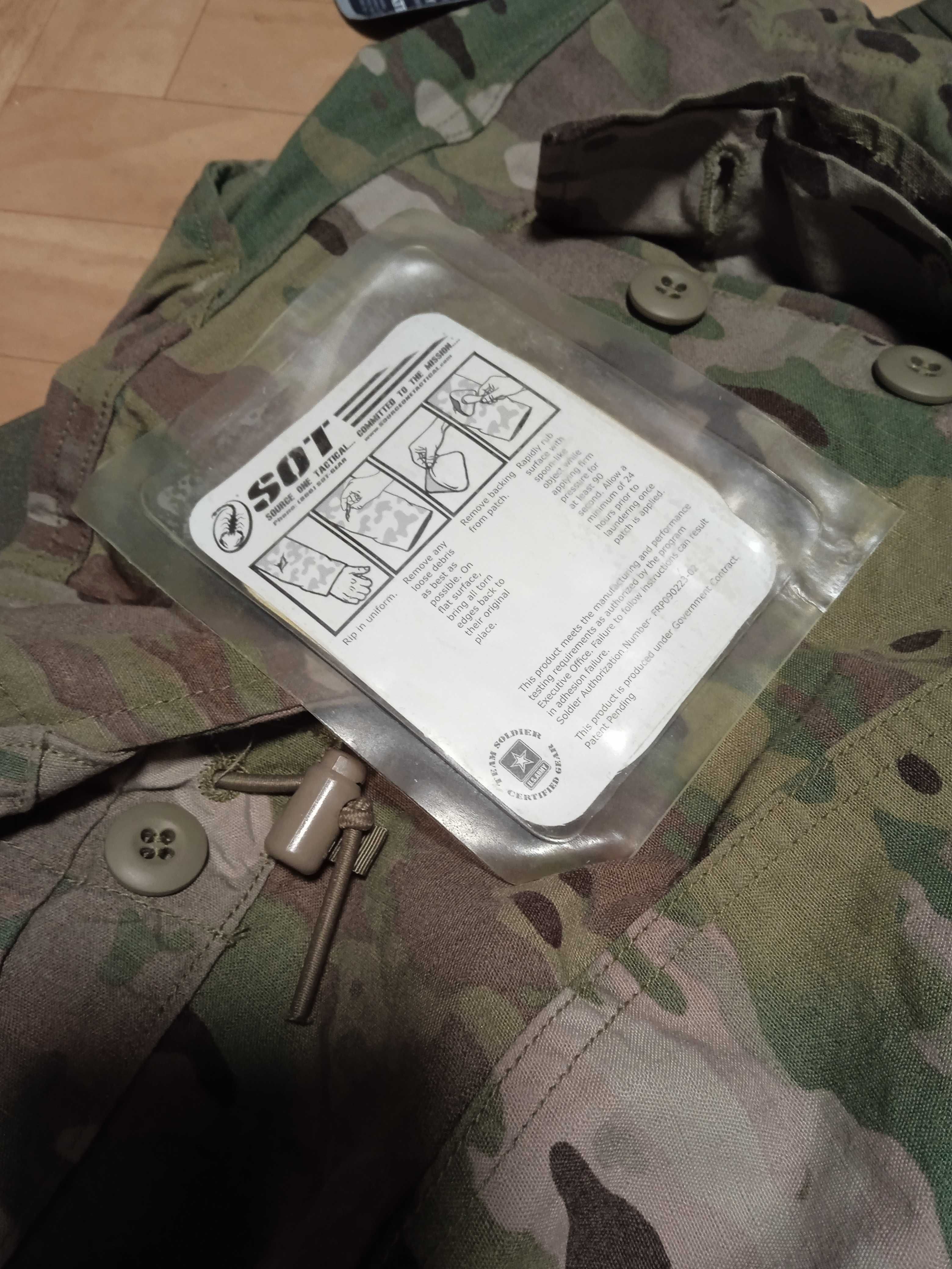 Spodnie wojskowe taktyczne multicam us army M/R