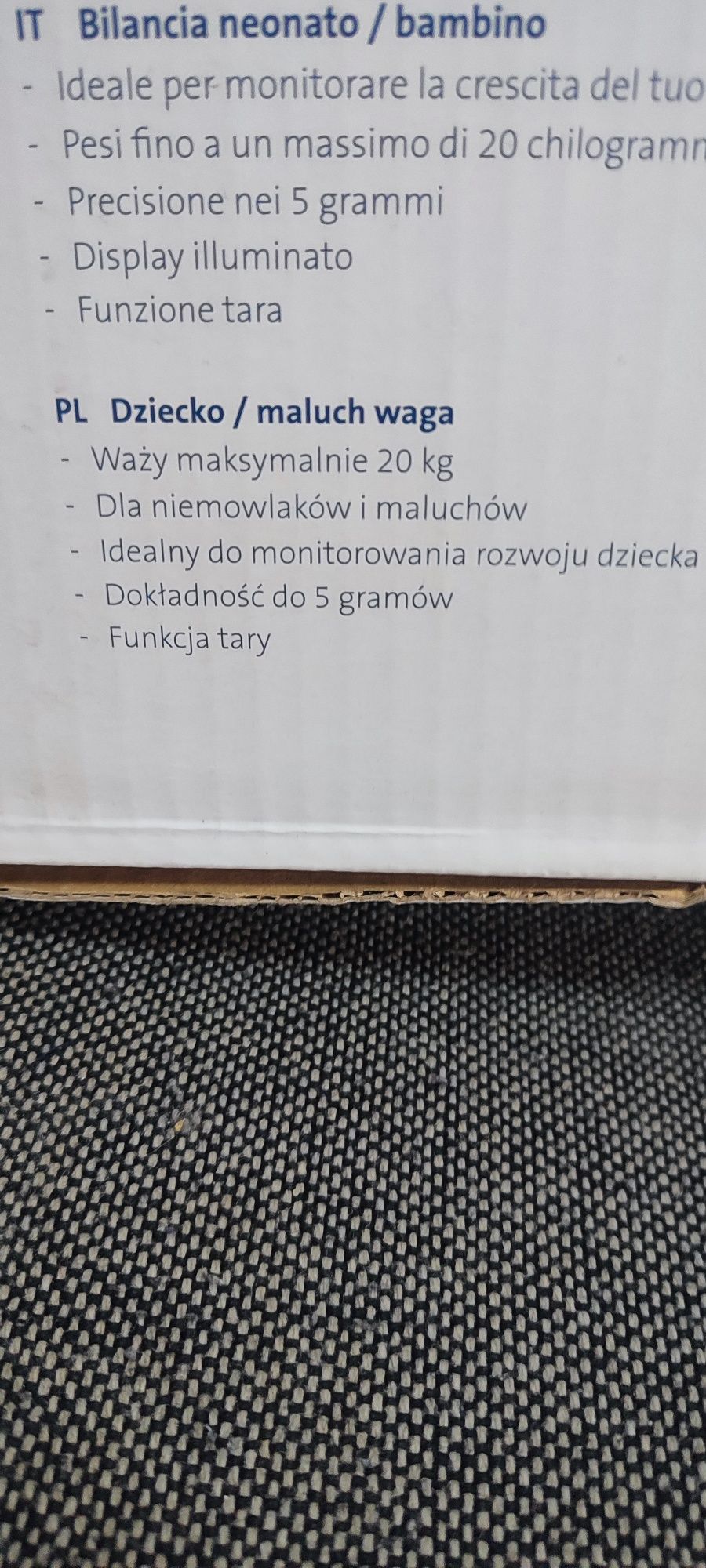 Waga /Dziecko/Maluch