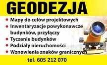 GEODETA Kołobrzeg Gościno Dygowo Rymań Ustronie Morskie Siemyśl