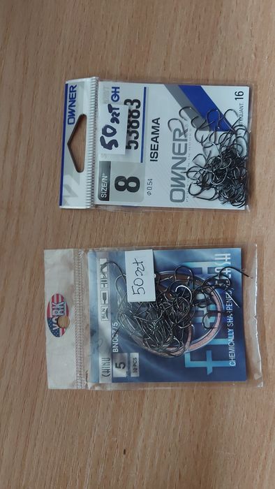 Haczyki wędkarskie rozmiary od 4 do 14 - 350 sztuk