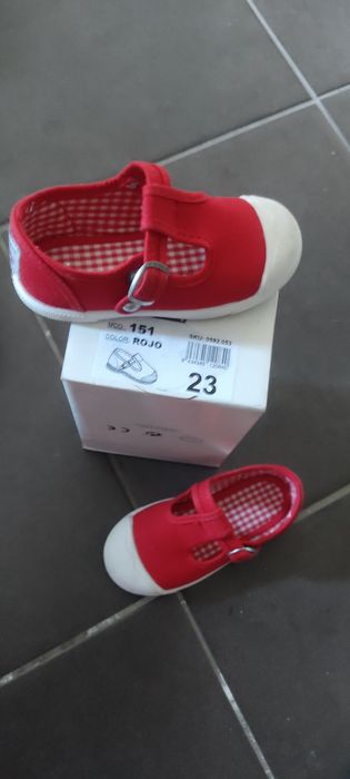 Sapatilhas uni sexo crianças tamanho 23