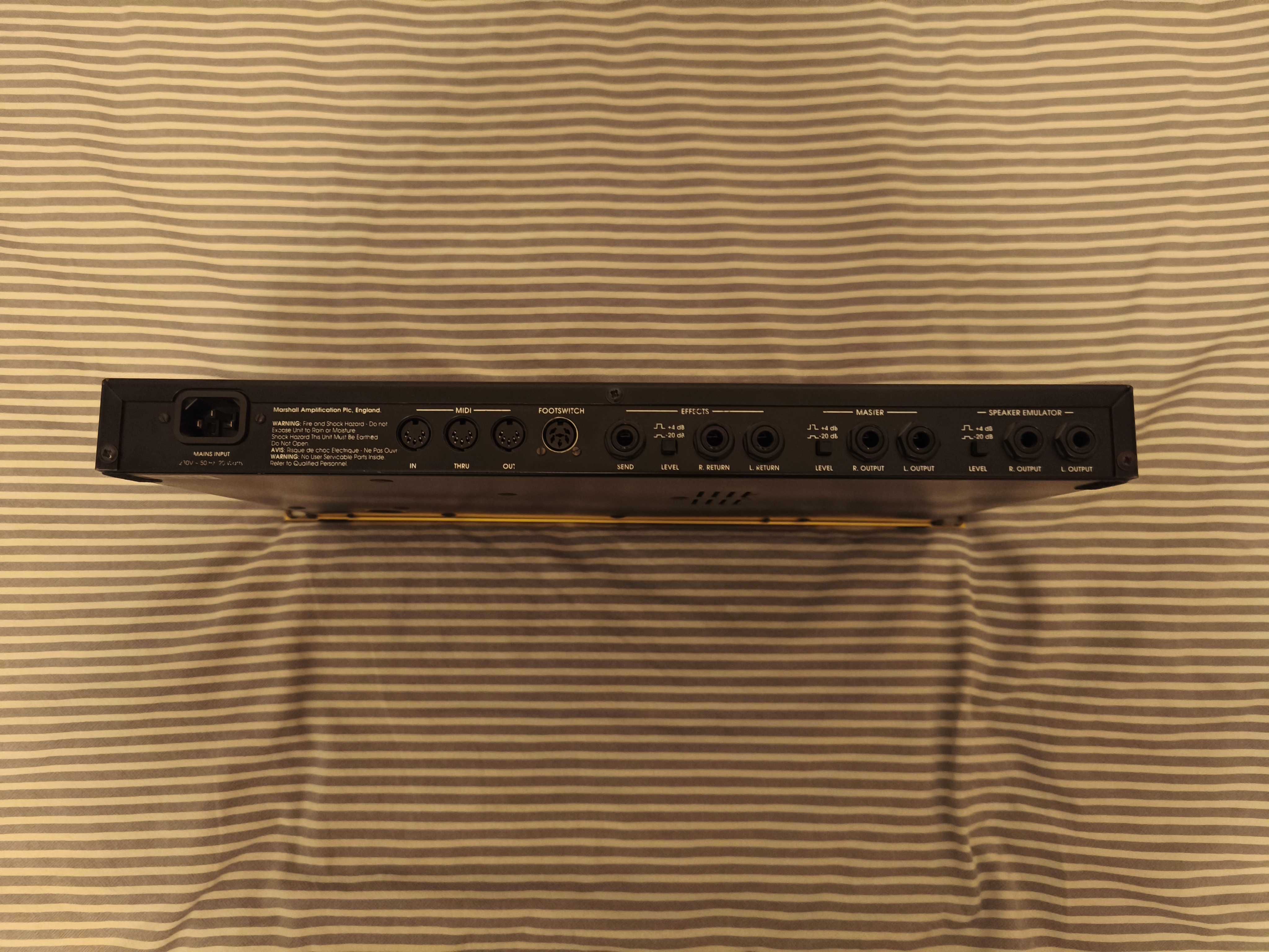 Przedwzmacniacz preamp gitarowy Marshall JMP-1