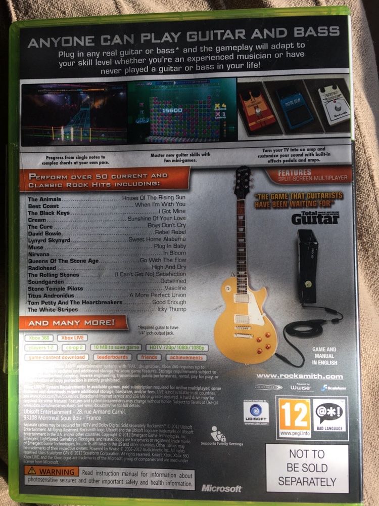 Rocksmith xbox360