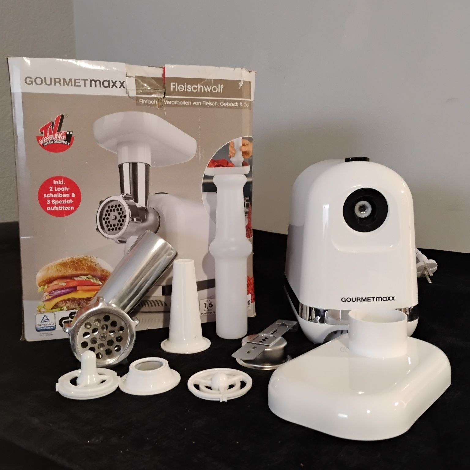 Nowa maszynka do mielenia mięsa firmy Gourmetmaxx 1300 W