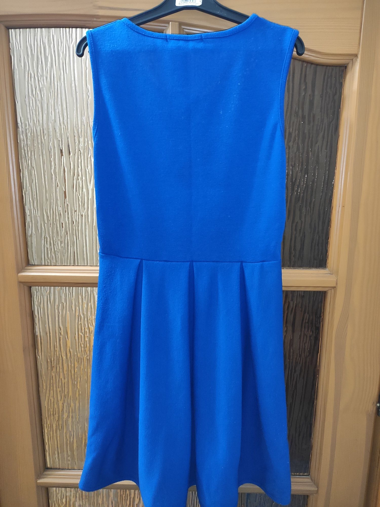 Коротка синя сукня