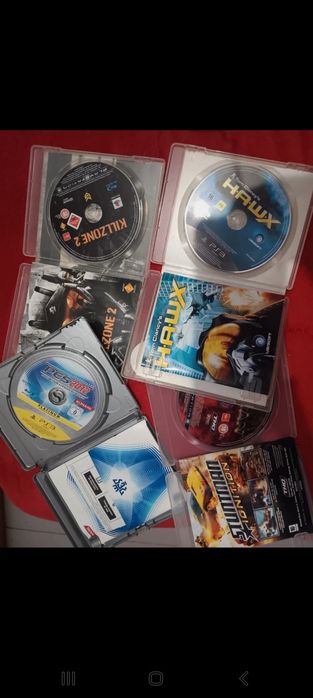 Vendo este conjunto de 4 jogos da playstation 3 usados  em bom estado