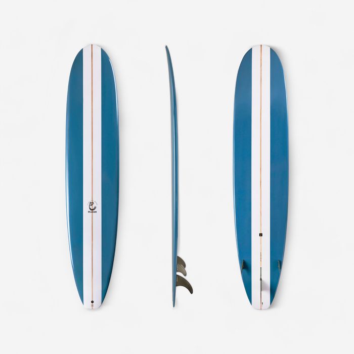 Prancha de Surf LONGBOARD 900 9' 67 L. Inclui 2 + 1 quilha central de