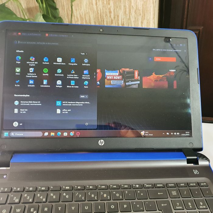 Portátil HP Azul 15"
