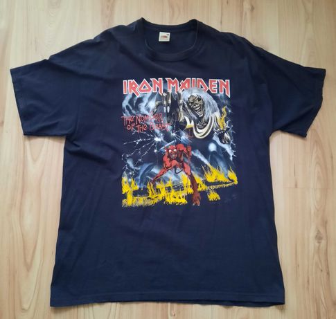 Oryginalna koszulka Iron Maiden 2008.
