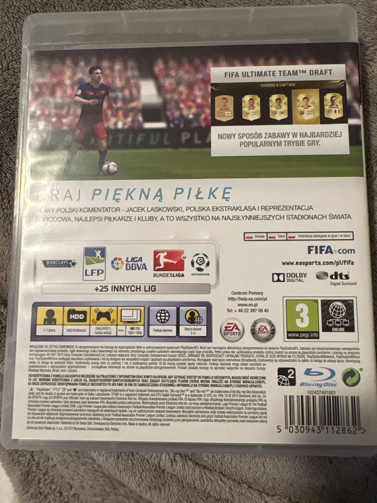 Gry na Play Station PS3 - 4 gry