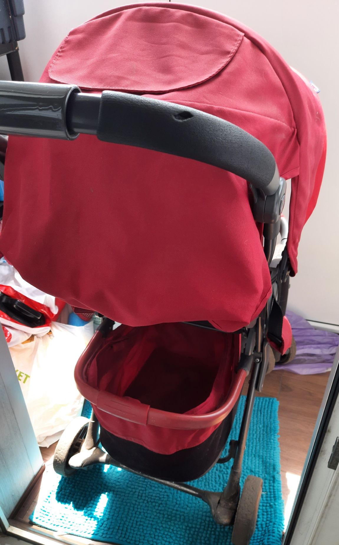 Дитяча коляска Chicco Simplicity Top Stroller Red