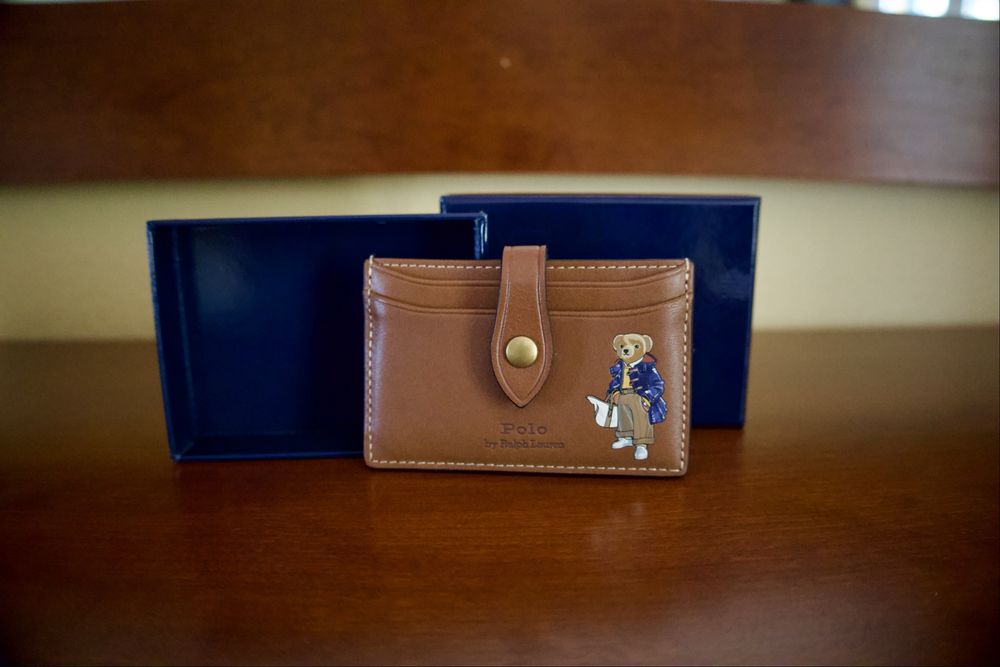 Polo Ralph Lauren Carteira em Couro Castanho