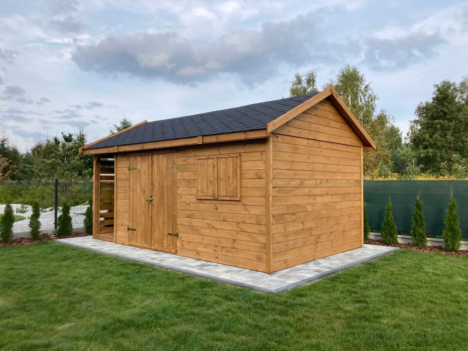 Domek narzędziowy Domek drewniany drewutnia