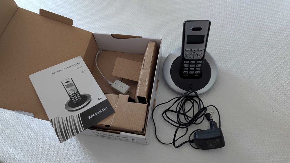Telefone sem fios SAGECOM D22T - NOVO