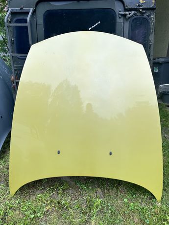 Maska BMW Z4 E85 e86 Lift 2 zamki Phoenix Yellow Gelb kolor igła
