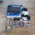 Play Station 3 (PS3) Super Slim - 500GB + 5 gier + Pad