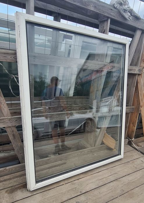 OKNA KacprzaK Witryna 114x133 FIX Używany PCV Lider Okna OLX