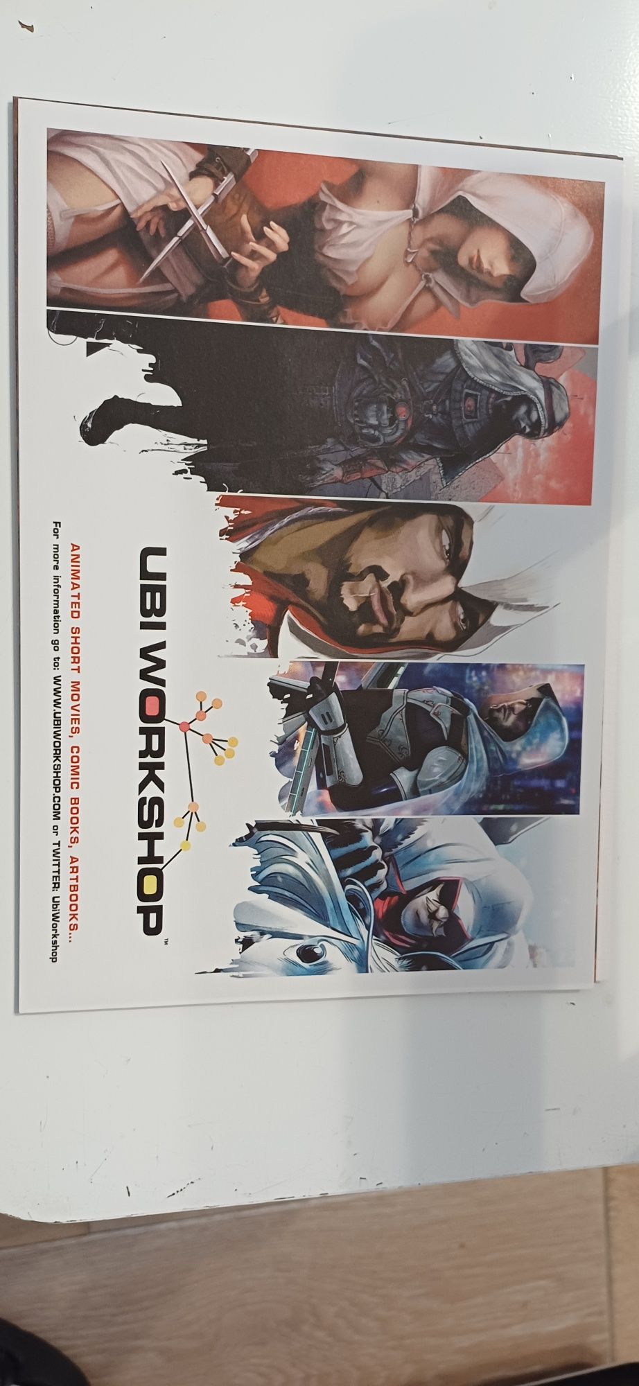 Assassin Creed pocztówki kolekcjonerskie