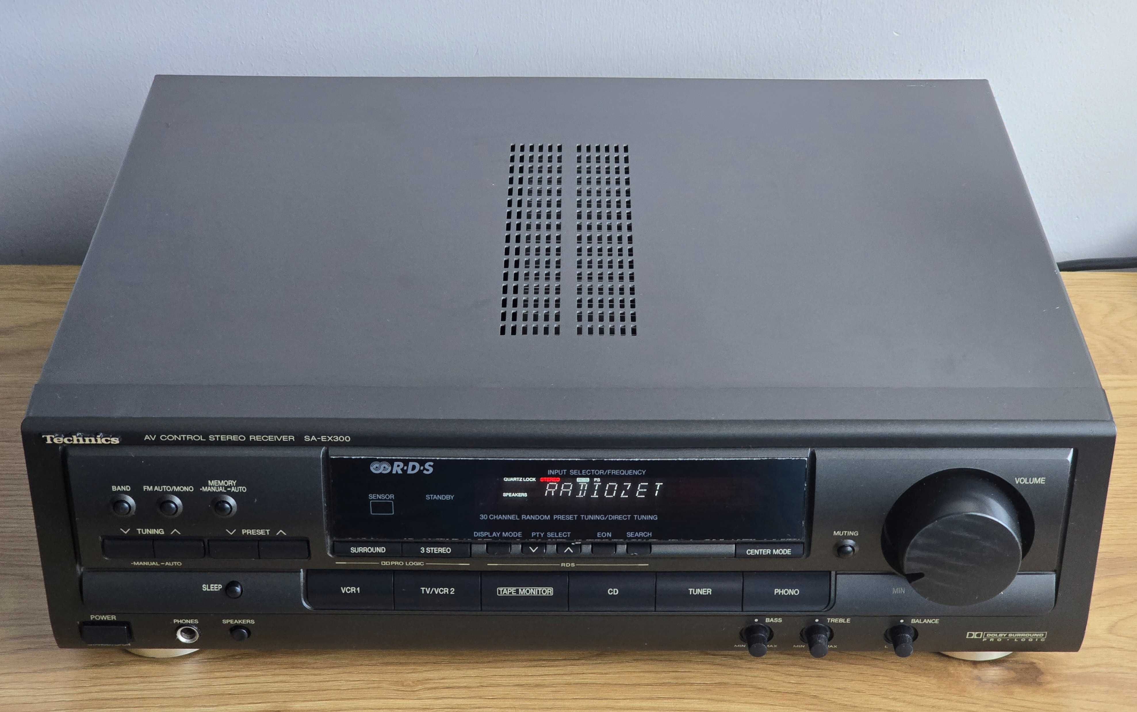 Technics SA-EX300 Amplituner z RDS 5.1 lub Stereo 2.1
