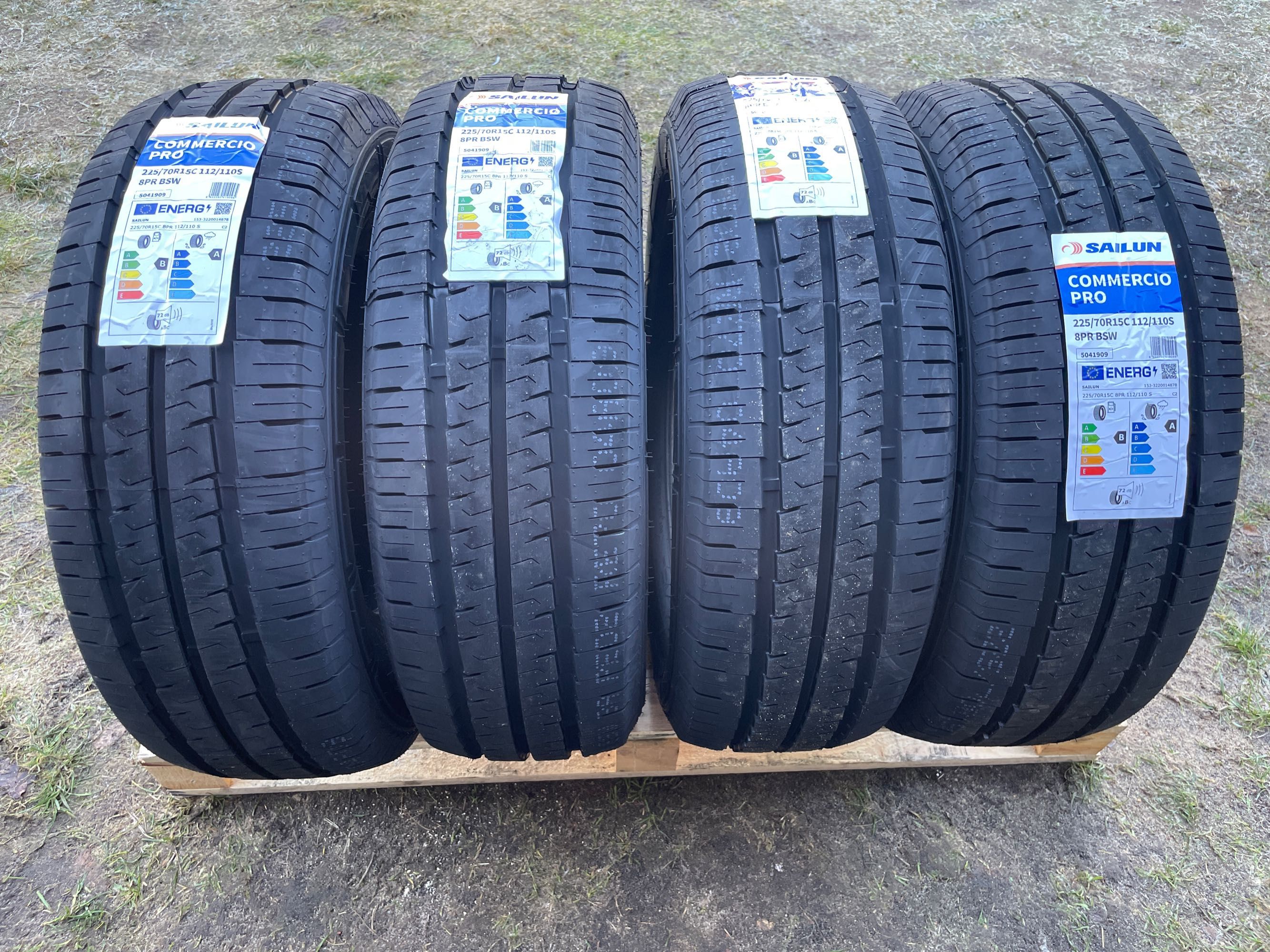 Okazja opony letnie 225/70R15C 112/110S Sailun COMMERCIO PRO NOWE