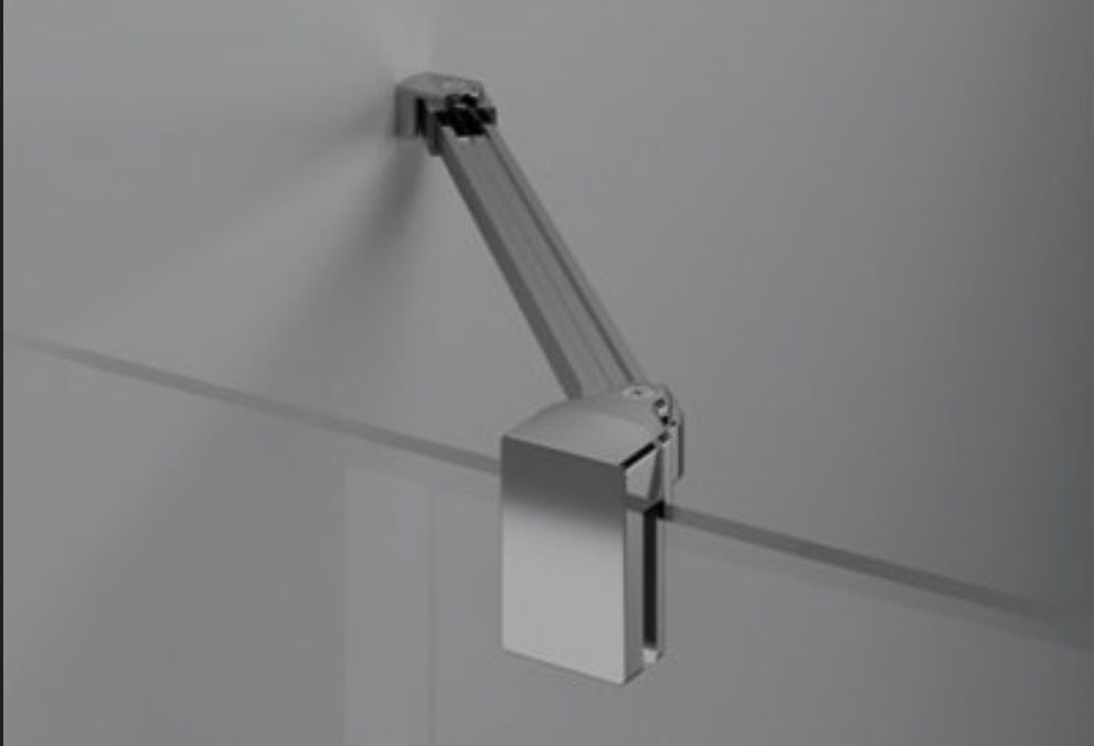 Wspornik narożny SanSwiss MT0324.50.680 srebrne połysk, 68cm