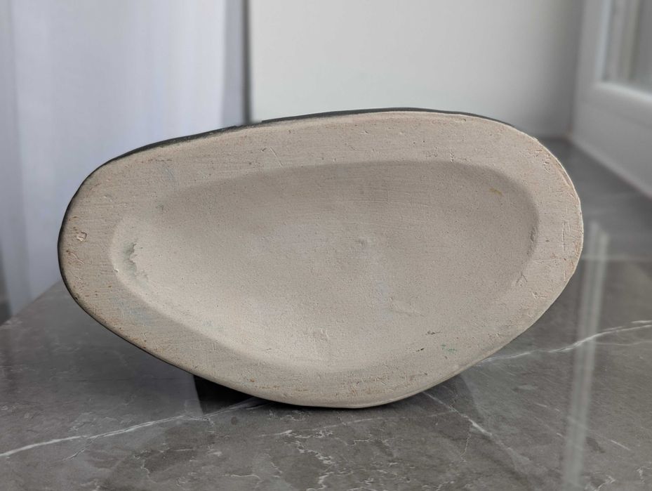 Свічник, статуетка, фігурка олень. Майоліка. Подсвечник