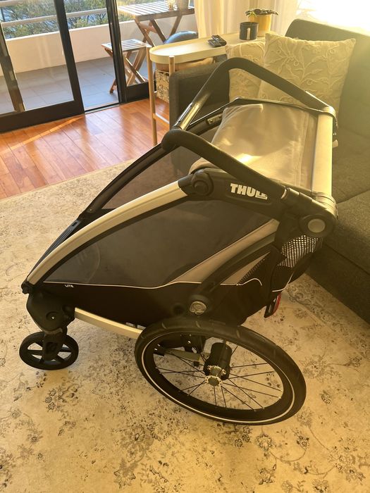 Thule Chariot Lite 1 bike trailer. Atrelado bicicleta.