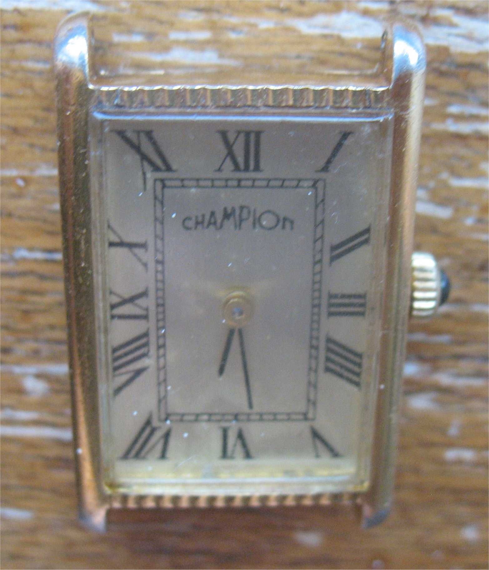 Relógio de Corda Vintage de Senhora - Champion - 17 Jewels