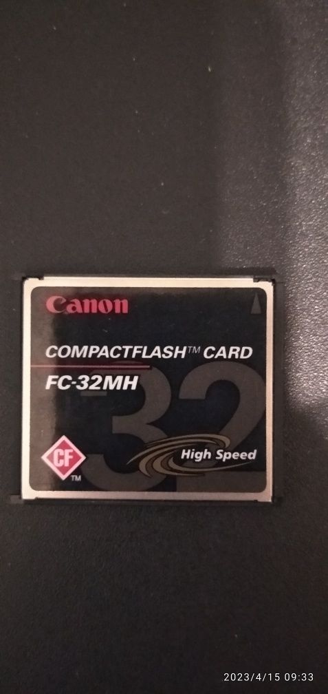 Canon CompactFlash card FC-32MH + Подарок