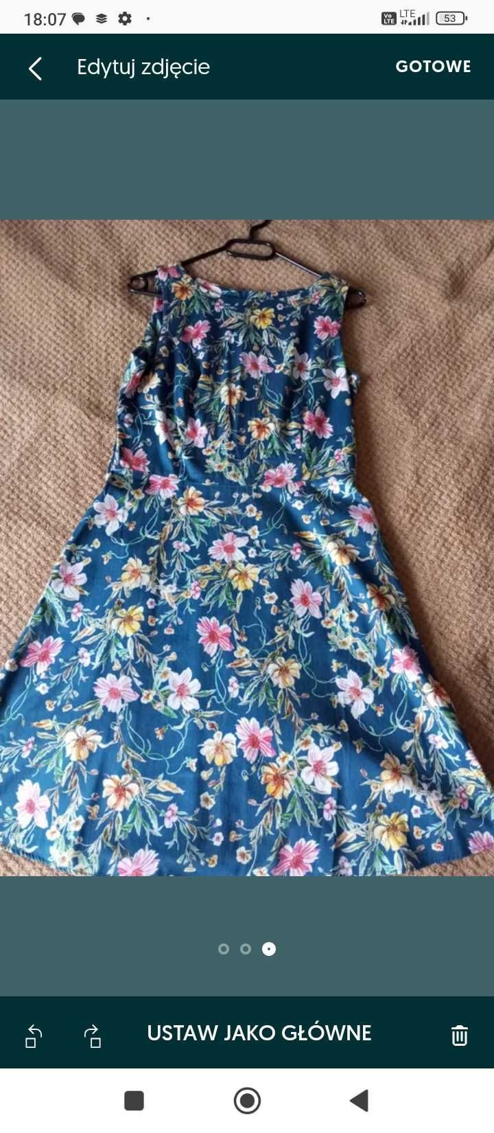 Sukienka Orsay S kwiatki letnia