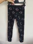 Czarne getry legginsy little kids pepco r.110-116