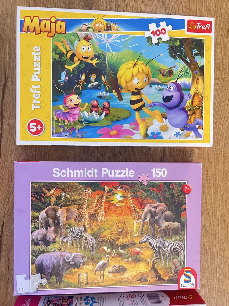 Puzzle od 100 do 300 elementow
