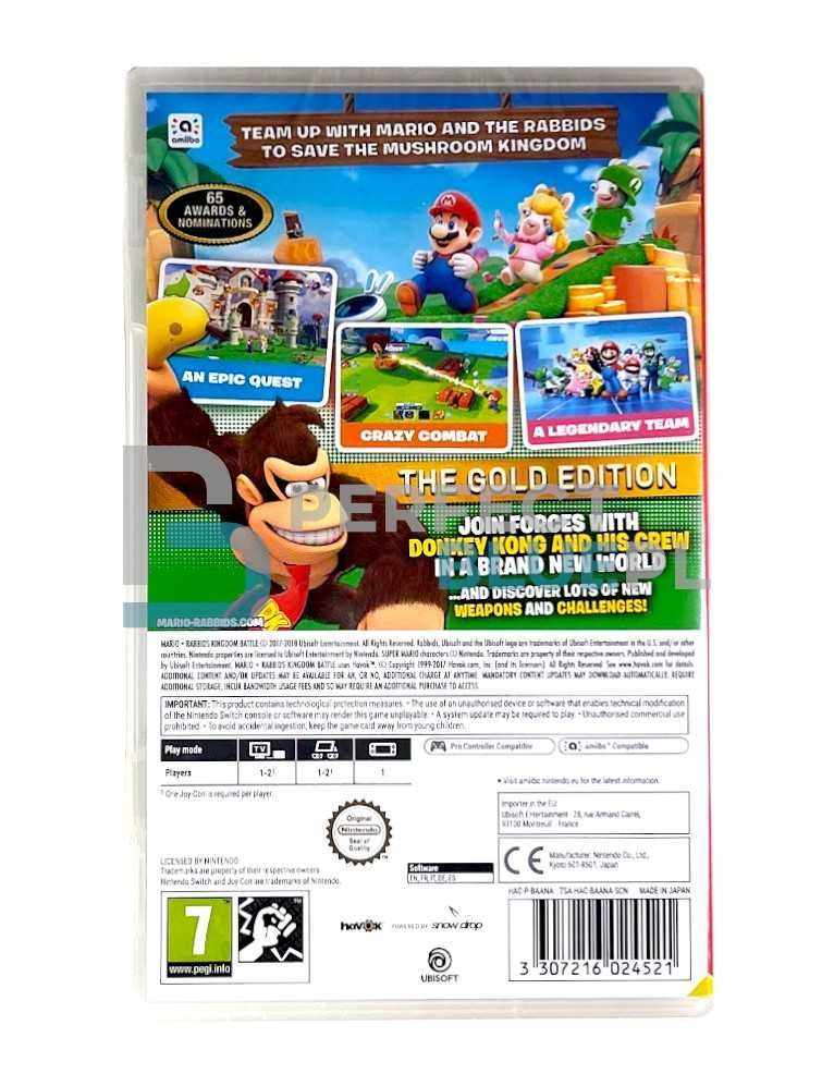 Mario+Rabbids Kingdom Battle Gold Edition / Nintendo Switch /C.H. Land