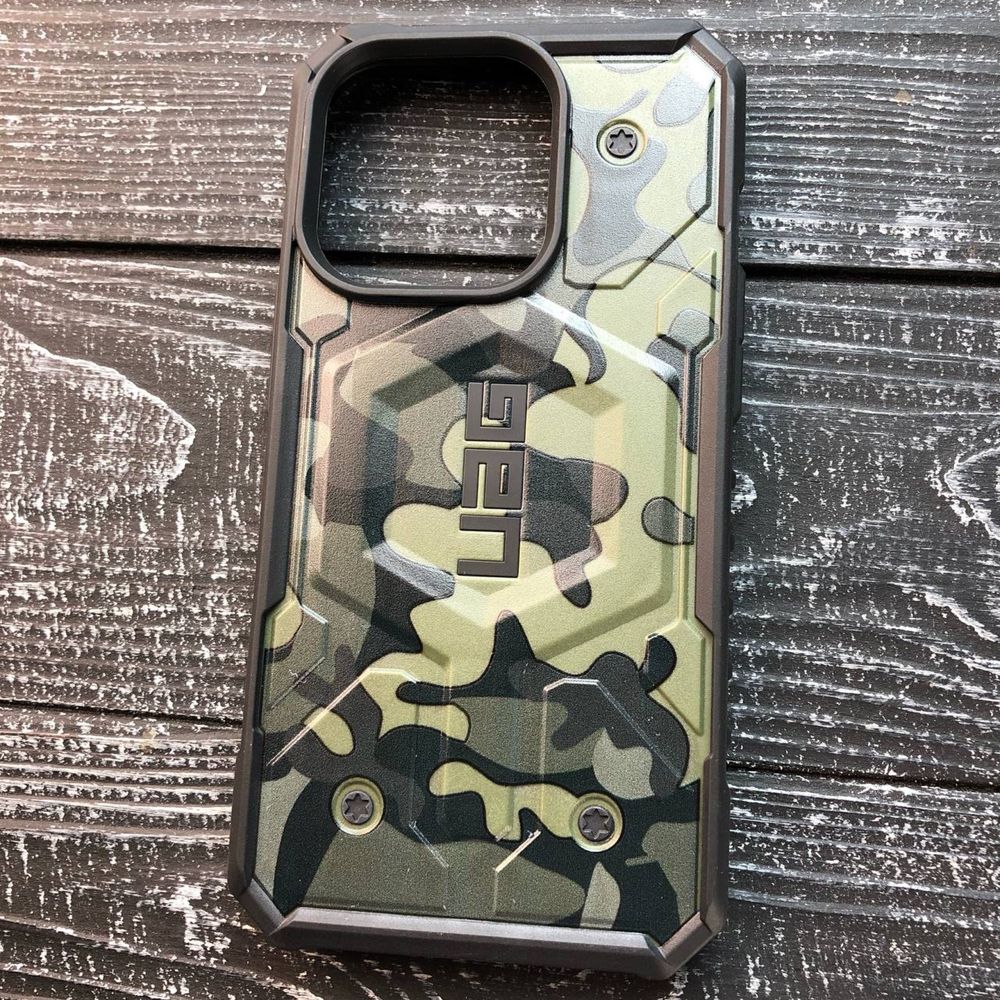 Чехол UAG юаг на iPhone 12 13 14 Pro Max хаки камуфляж военный