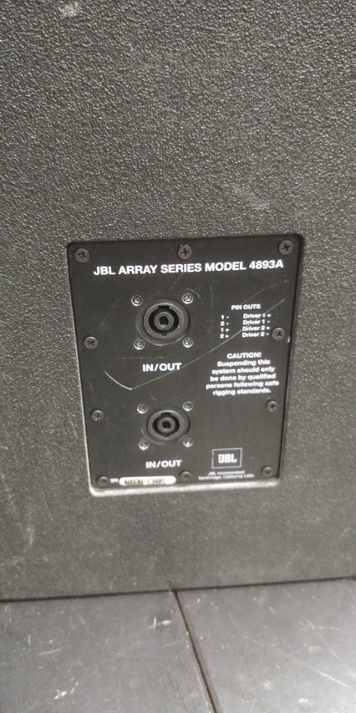 JBL Array Series 4893 Subwoofer 1200W