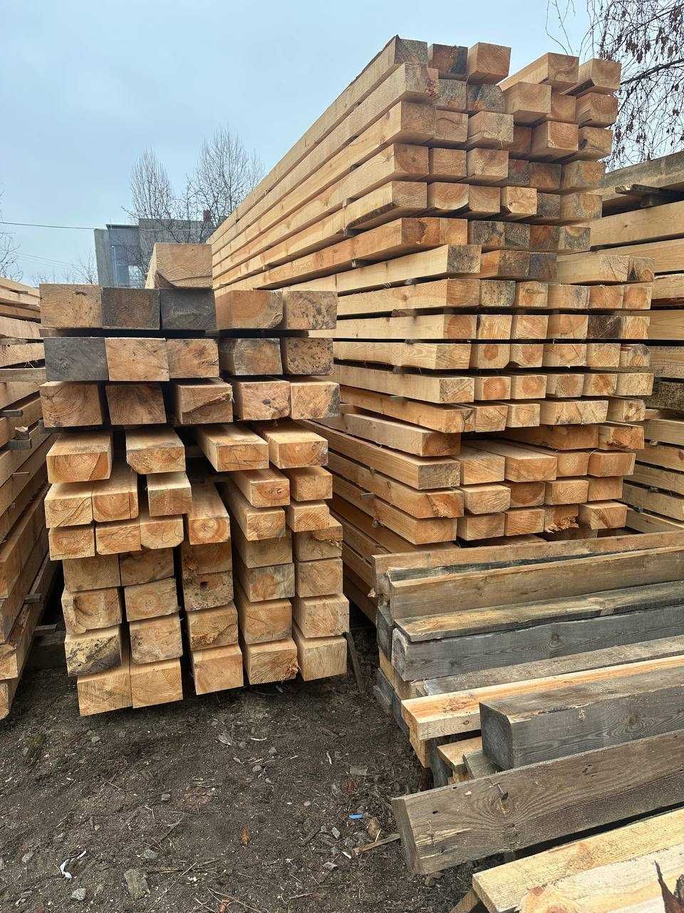 Дошка брус сосна свіжопил 4,5 і 6 м. Стропила, рейки, обрешітка