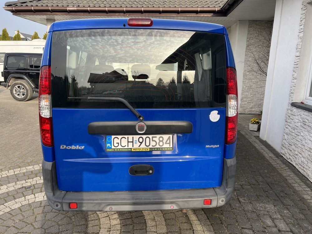 Fiat Dooblo 1,3 Diesel 7-Osobowy Klima przeb tylko 130tys km BEZWYPADK